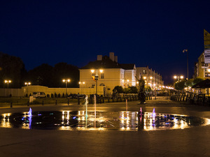 Malbork nocą