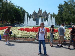 Autor w Canada,s Wonderland