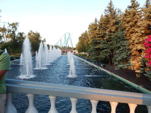 Fontanna w Canada's Wonderland