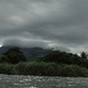 Jezioro Nikaragua w okolicach Granady, widok na wulkan Mombacho