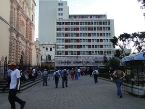Tegucigalpa, centrum miasta