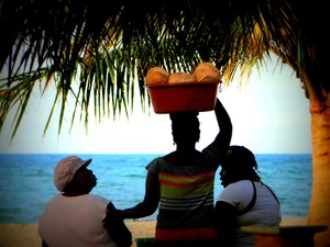 Tela, karaibska plaża 