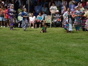 Tance na festiwalu Pow-Wow,Oshweken,Canada