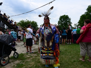 Wodz na festiwalu Pow-Wow,Oshweken,Canada