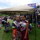 Nastolatki  na festiwalu Pow-Wow,Oshweken,Canada