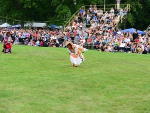 Tance na festiwalu Pow-Wow,Oshweken,Canada