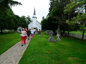 Krolewska Kaplica Mohawkow,okolice ,Oshweken,Canada