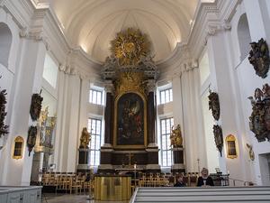 Katedra w Kalmarze - ołtarz gł.
