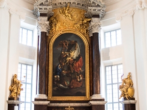 Katedra w Kalmarze - ołtarz gł.