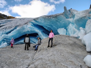 Jęzor lodowca Jostedalsbreen