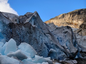 Jęzor lodowca Jostedalsbreen