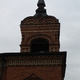 Wieża dzwonnicy kościoła.