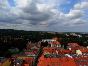 Złotoryja Widoki z tarasu widokowego