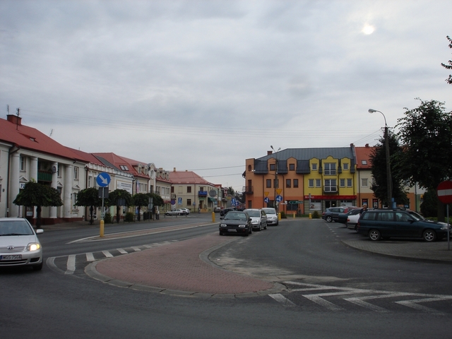 Ulica w centrum Gostynina.