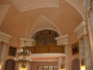 Niedrzwica Kościelna - prospekt organowy