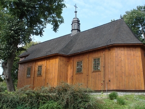 Kościół pw. Świętego Joachima i Świętej Anny.