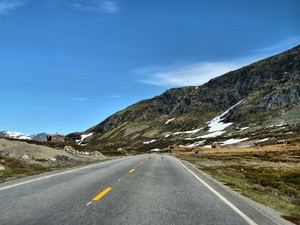 W drodze do Aurlandsvegen...