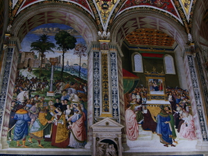 Biblioteka Piccolominich w katedrze w Sienie 