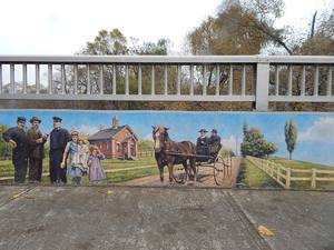 Welcome mural.John Kuna,2011