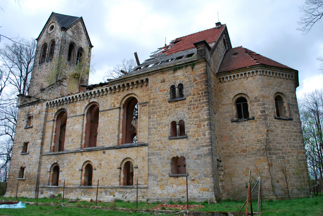 ruina kościoła ewangelickiego