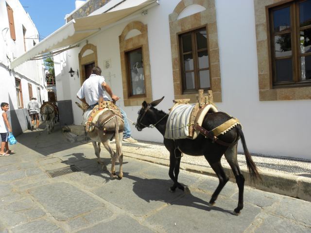 Transport na akropol :)