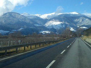 W stronę śniegu... Val Venosta