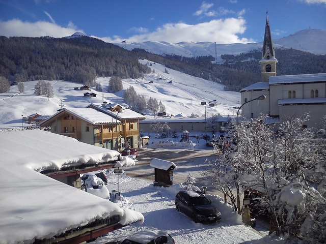 Widok z Hotelu Bernina