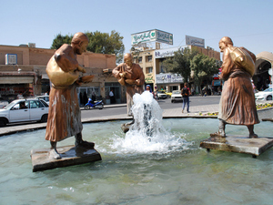 Yazd, fontanna