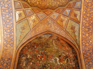 Esfahan, Czehel Sotun - pałac ogrodowy,