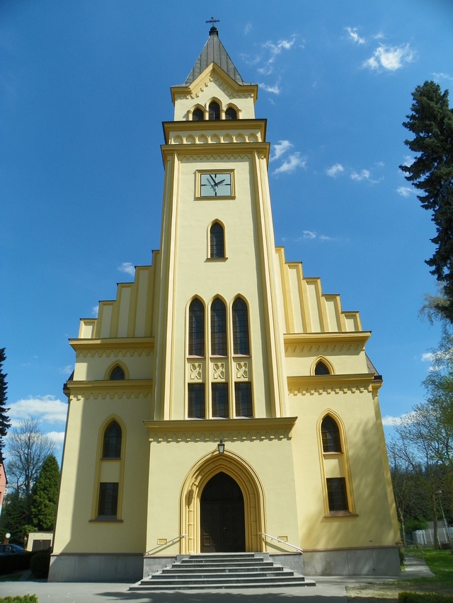 Czeski Cieszyn, kościół ewangelicki.....