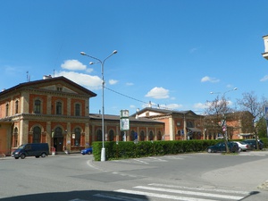 Czeski Cieszyn, dworzec kolejowy..., 