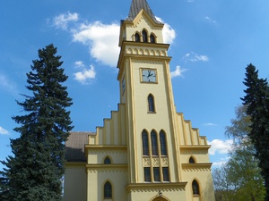 Czeski Cieszyn, kościół ewangelicki Na Niwach......