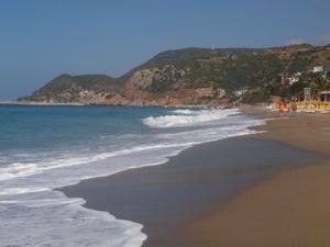 Poranek na plaży