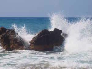 Poranek na plaży