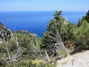 Trasa z Agios Isidoros do Drakaioi 