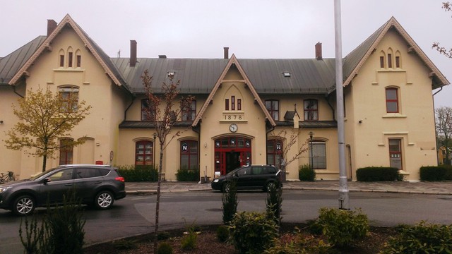 stacja kolejowa we Fredrikstad