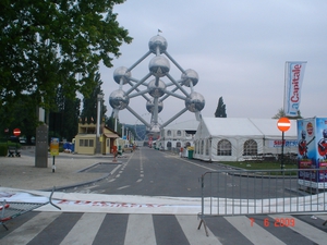 Bruksela - Atomium.