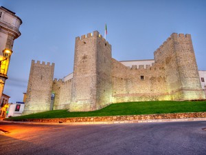zamek w centrum