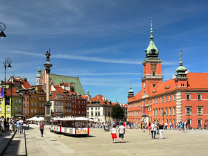 Warszawa.Plac Zamkowy.