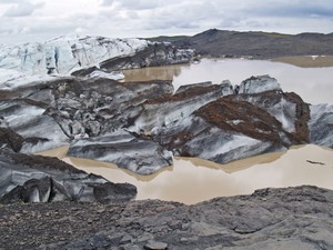 Jęzor lodowca Vatnajokull