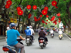 Hanoi, miasto skuterów