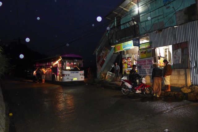 Banaue nocny autobus  do Manili  