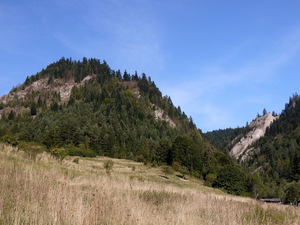 Pieniny.Wejście do Wąwozu Szopczańskiego.