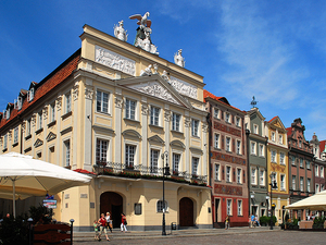 Poznań. Pałac Działyńskich przy Starym Rynku.