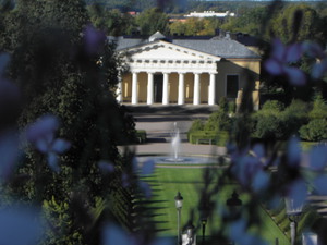 widok na Ogród Botaniczny