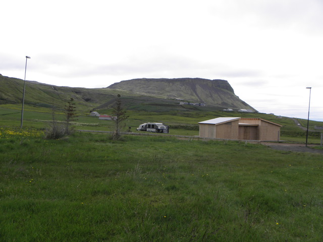 Zachód Islandii, camping
