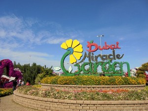 Dubaj - Miracle Garden