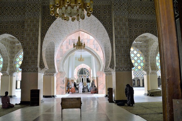 Touba- w meczecie