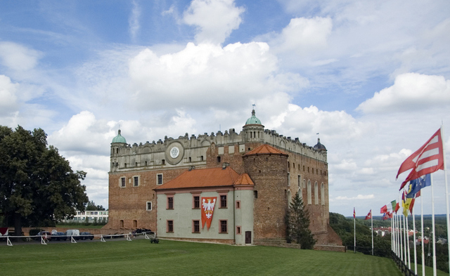 widok na zamek