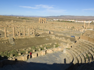 widok z amfiteatru